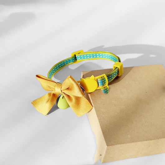 Moño Elegante para Gatos con Campana - Accesorio Adorable - Image 3