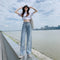 Palazzo Straight Leg Pants for Students - Trendy and Comfortable