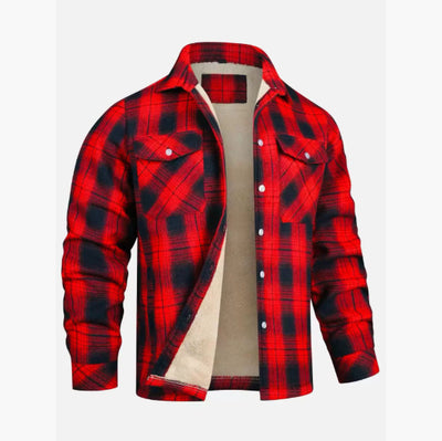 Chaqueta Camisa Hombre Cuadros Gruesos Solapas Largas - Image 20
