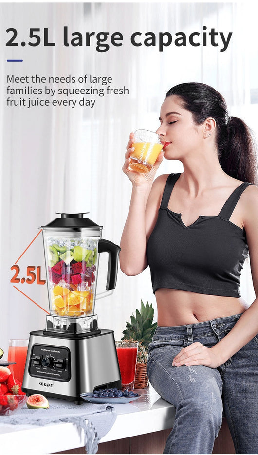 Licuadora Extractor de Nutrientes 25L - Velocidad Industrial - Image 11