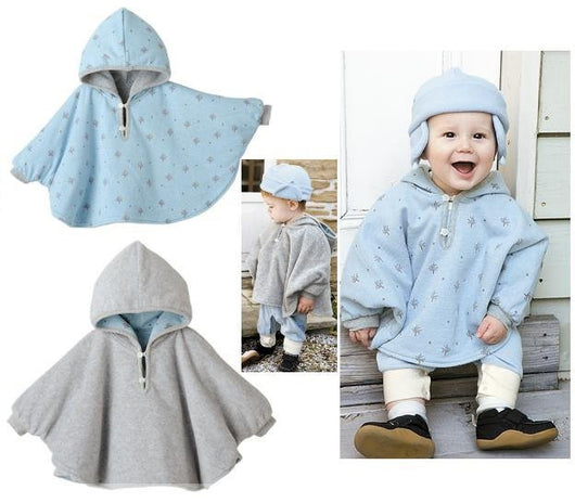 Capa Polar Impermeable con Capucha para Bebé - Protección Otoñal - Image 3