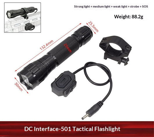 Linterna Táctica de Aleación de Aluminio con Zoom y Luz de Alta Intensidad - Image 15