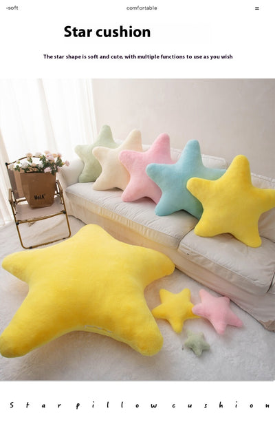 Almohada de Peluche Suave con Patrón de Estrellas - Regalo Perfecto Soft Girl - Image 29