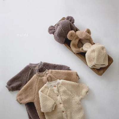 Pelele Suave de Botones para Bebé - Otoño e Invierno - Image 9