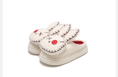 Pantuflas de Algodón con Personalidad Villana - Conejo Pirata para Mujer - Image 24