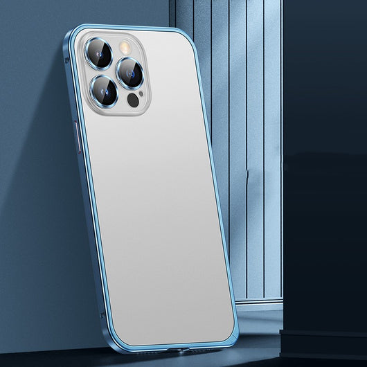 Funda Magnética para Teléfono con Marco Metálico y Acabado Mate - Image 4