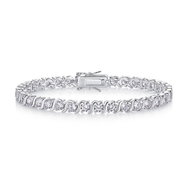 Pulsera de Plata 925 con Cierre Signo Zodiacal y Incrustaciones de Lujo - Image 4