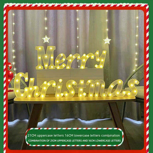 Luces LED Navideñas con Impresión a Color y Letras Personalizables - Image 3