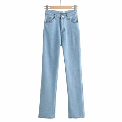 Jeans Retro Slim Micro Acampanados para Mujer - Estilo Europeo y Americano - Image 21