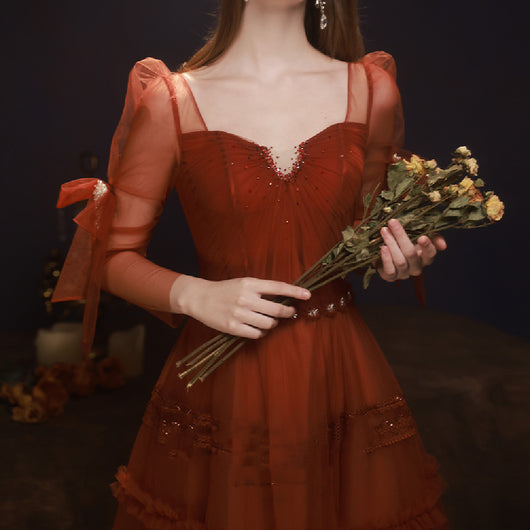 Vestido de Lujo Minimalista Alta Costura - Image 9