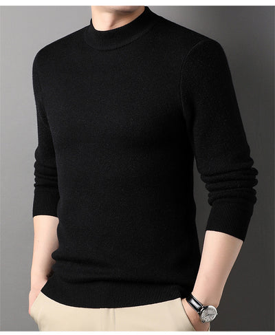 Suéter Cuello Medio Hombre - Diseño Minimalista y Versátil - Image 22