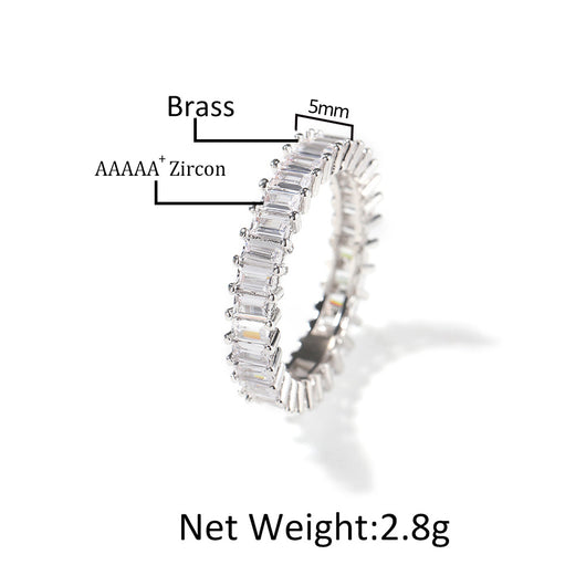 Juego de 5 Anillos para Hombre con Diamantes Incrustados - Image 5
