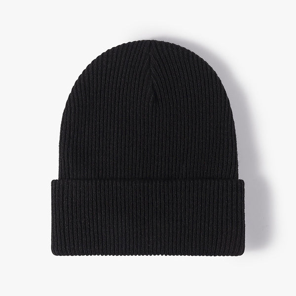 Gorro de Lana Grueso Doble Capa para Hombre - Calidez Simple