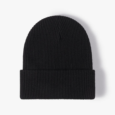 Gorro de Lana Grueso Doble Capa para Hombre - Calidez Simple