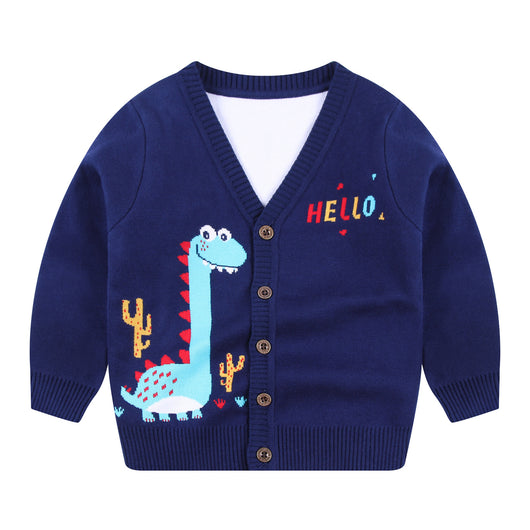Cardigan Tejido Versátil para Niño - Diseño Clásico Multiuso - Image 6