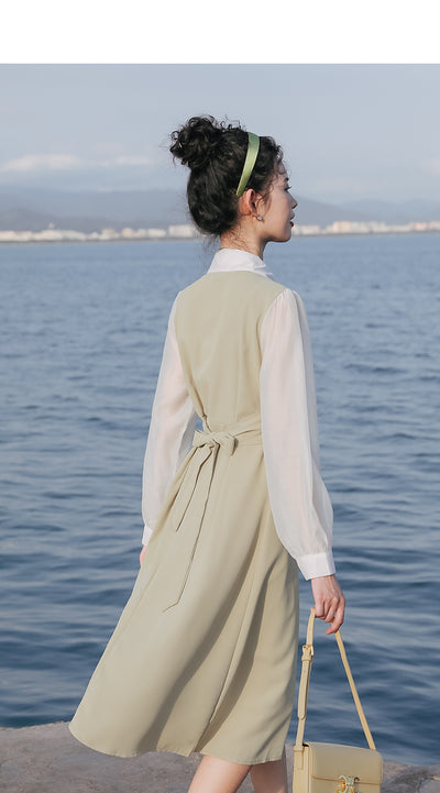 Falda Midi de Diseño Elegante con Detalle de Cobertura - Image 8