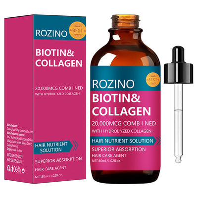 Solución Colágen para el Crecimiento del Cabello