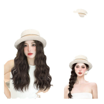 Peluca Larga Tipo Gorro para Mujer - Cabello Largo Verano - Image 9