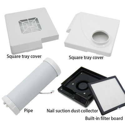 Extractor de Polvo para Uñas con Ventilador Simple - Image 8
