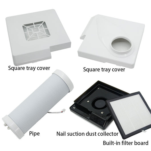 Extractor de Polvo para Uñas con Ventilador Simple - Image 8