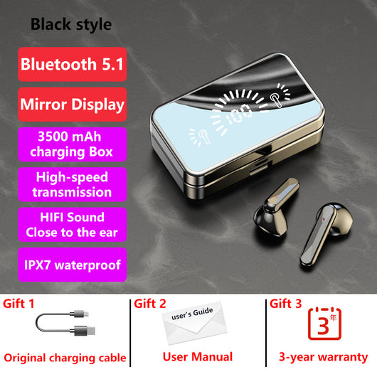 Auriculares Gamer Bluetooth Negro de Última Generación - Image 12