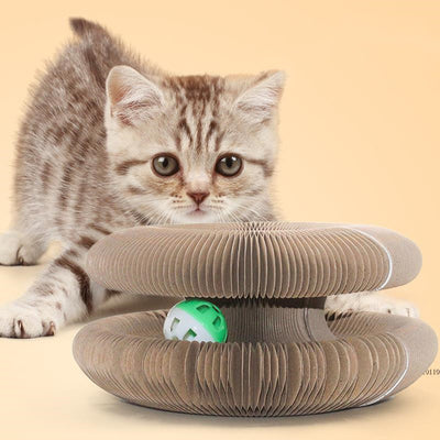 Rascador Corrugado para Gatos - Tabla Resistente sin Desprendimiento