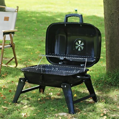 Parrilla Portátil Plegable para Hamburguesas y Asados - Image 3
