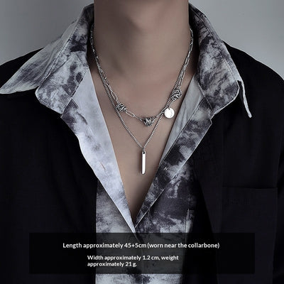 Collar de Acero Titanio para Hombre - Diseño Minimalista Que No Se Desvanece - Image 12