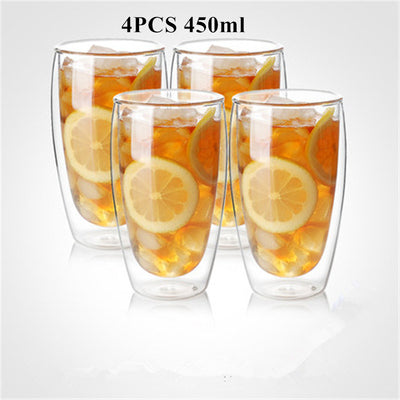 Taza de Café Doble con Vidrio Resistente al Calor - Image 32