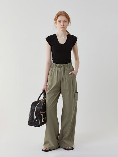 Blusa Tejida Cuello V para Mujer - Diseño Casual Versátil - Image 4