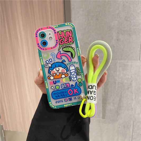 Funda de Silicona para Teléfono Graffiti Girls