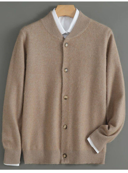 Cardigan Grueso y Cálido para Hombre - Suéter Holgado - Image 11