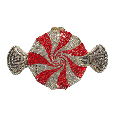 Clutch de Cristal Diamante Caramelo para Mujer - Image 24
