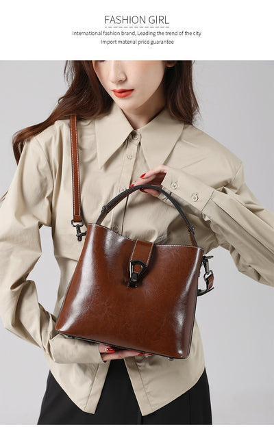 Bolso Bandolera Tipo Cubo para Otoño e Invierno - Bolsa Mensajero Mujer - Image 23
