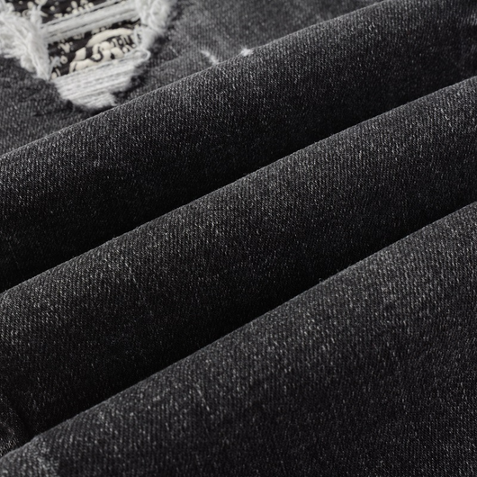 Pantalones Denim Slim Fit con Parches - Corte Moderno para Hombre - Image 21
