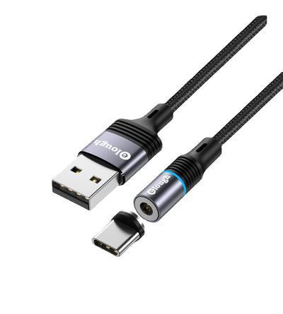 Cable Magnético 360° de Carga Rápida - Conector Triple Compatible - Image 5