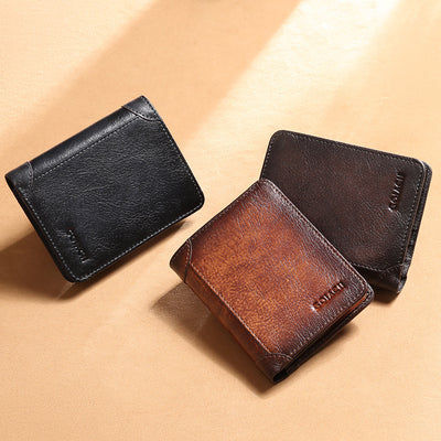 Billetera Multifuncional de Cuero para Hombre - Cartera Compacta Moderna - Image 10