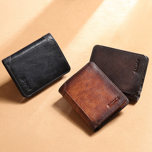 Billetera Multifuncional de Cuero para Hombre - Cartera Compacta Moderna - Image 10