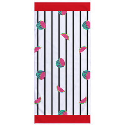 Toalla de Playa Rectangular con Estampado de Frutas en Impresión Digital - Image 4