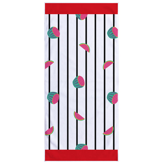 Toalla de Playa Rectangular con Estampado de Frutas en Impresión Digital - Image 4