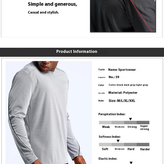 Playera Deportiva Transpirable de Secado Rápido - Image 12