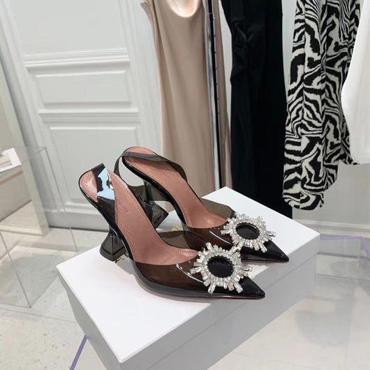 Sandalias Transparentes con Punta Afilada para Mujer - Image 17
