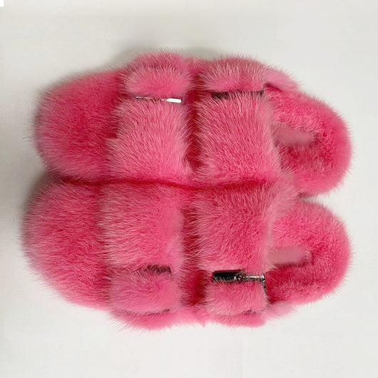 Pantuflas de Casa Verano Sólidas con Suela Gruesa y Doble Botonadura - Image 22
