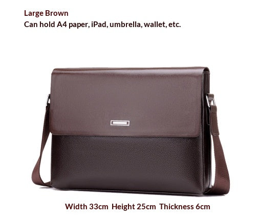 Bolsa de Cuero Premium para Hombre: Negocios y Casual - Image 18