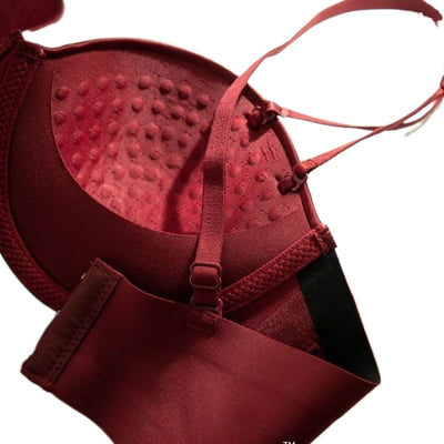 Sostén Estilo Francés Rojo para Mujer Talla Grande - Image 2