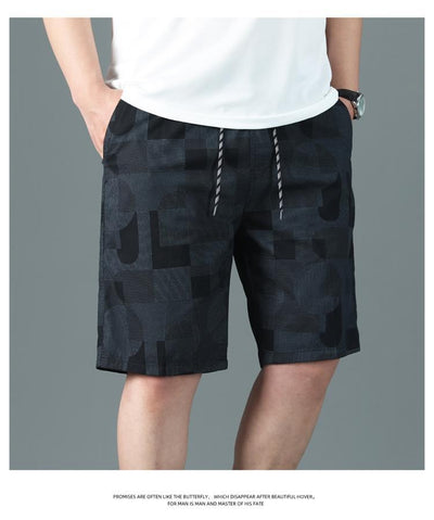 Pantalones Cortos Impresos Casuales de Moda Ligera - Image 13