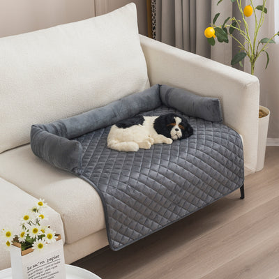 Sofá Cama para Perros Grandes - Cojín Térmico Ortopédico con Protector de Muebles - Image 4