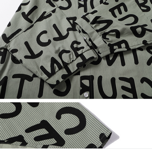 Camisa Casual Personalizada para Hombre con Impresión Digital Full Color - Image 15