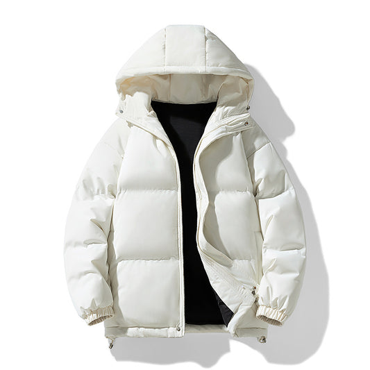 Chamarra Acolchada Suelta con Capucha para Invierno - Image 3