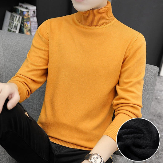 Suéter de Cuello Alto para Hombre - Abrigo Perfecto para el Invierno - Image 12